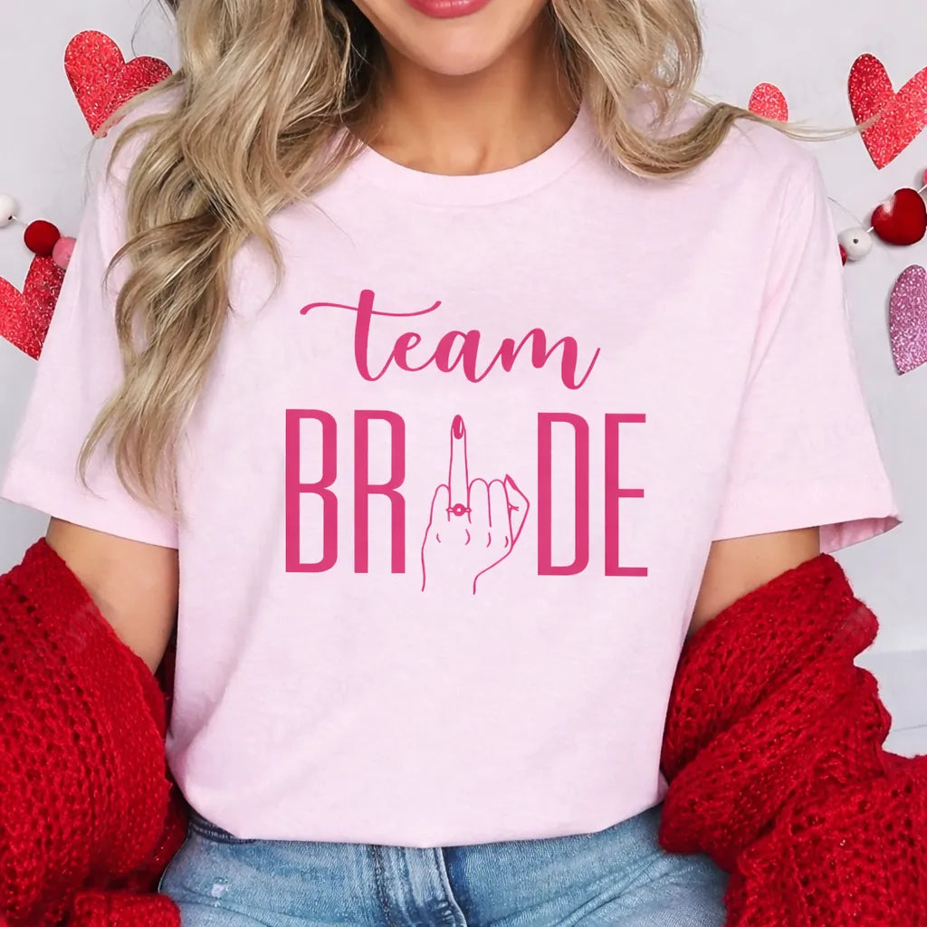 Team Bride & Future Bride T-Shirt | Bride Tribe Top