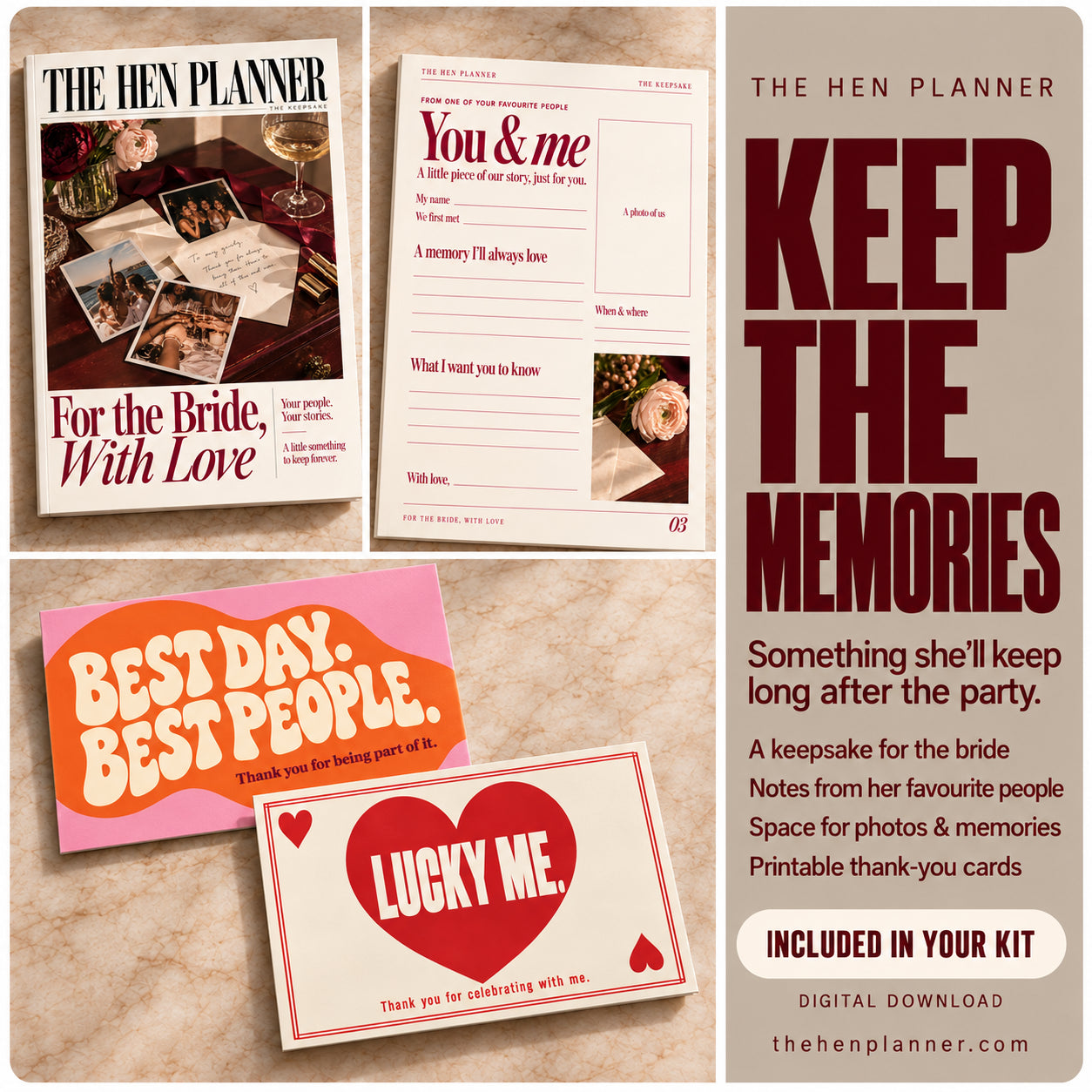 Hen Party in a Box | The Digital Planning & Celebration Kit