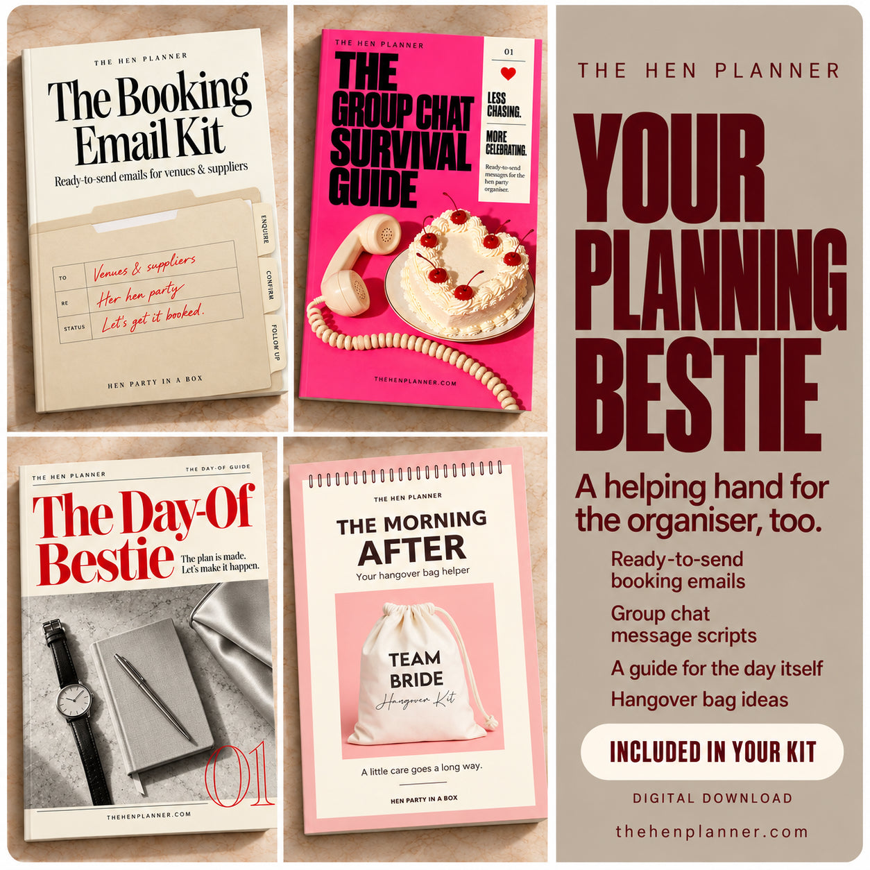 Hen Party in a Box | The Digital Planning & Celebration Kit