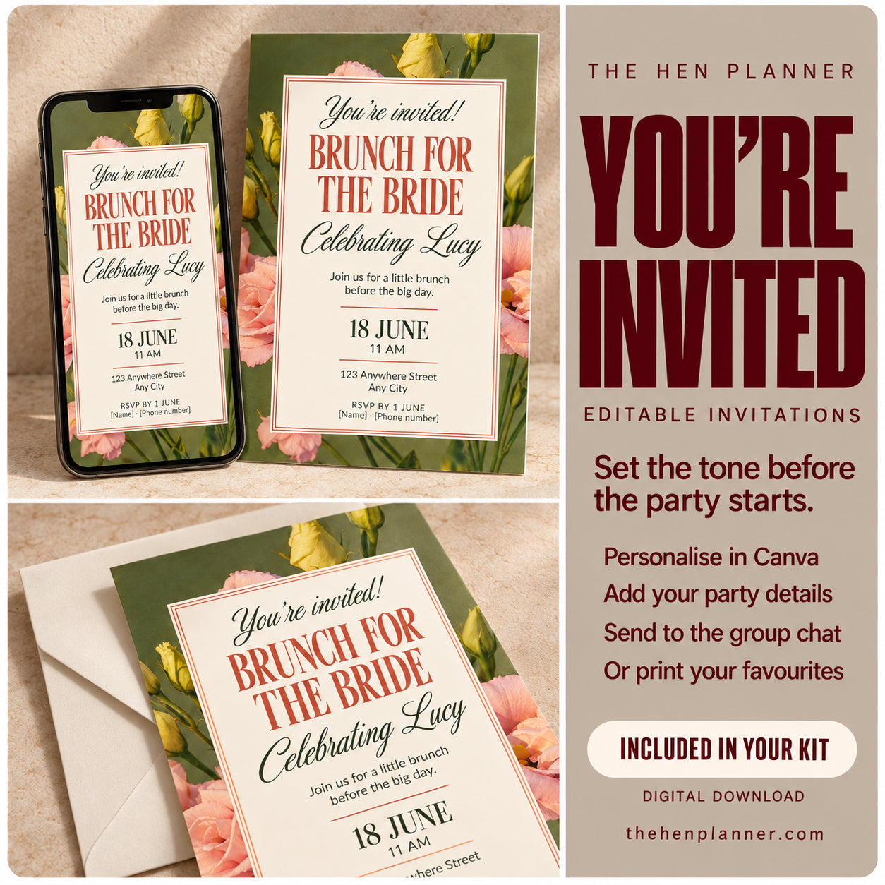 Hen Party in a Box | The Digital Planning & Celebration Kit