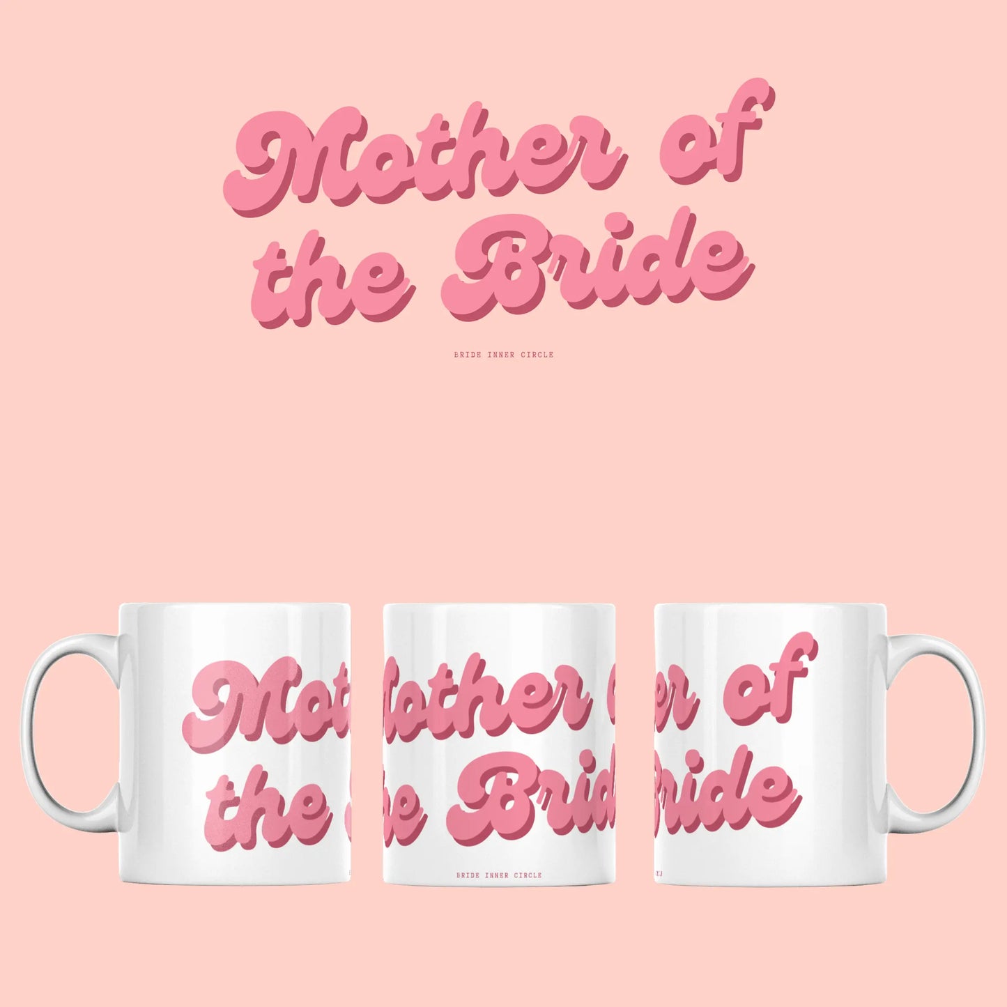 Bridal Party Role Mug – Bride, Bridesmaid, Maid of Honour & Wedding Party Gift The Hen Planner