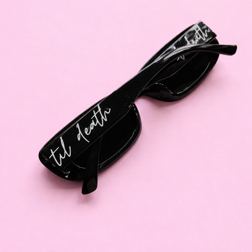 Bride Tribe Til Death Sunglasses