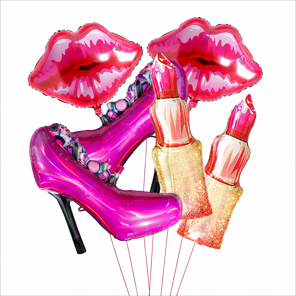 Kiss the Miss Goodbye Balloon Set – 6 Piece Set