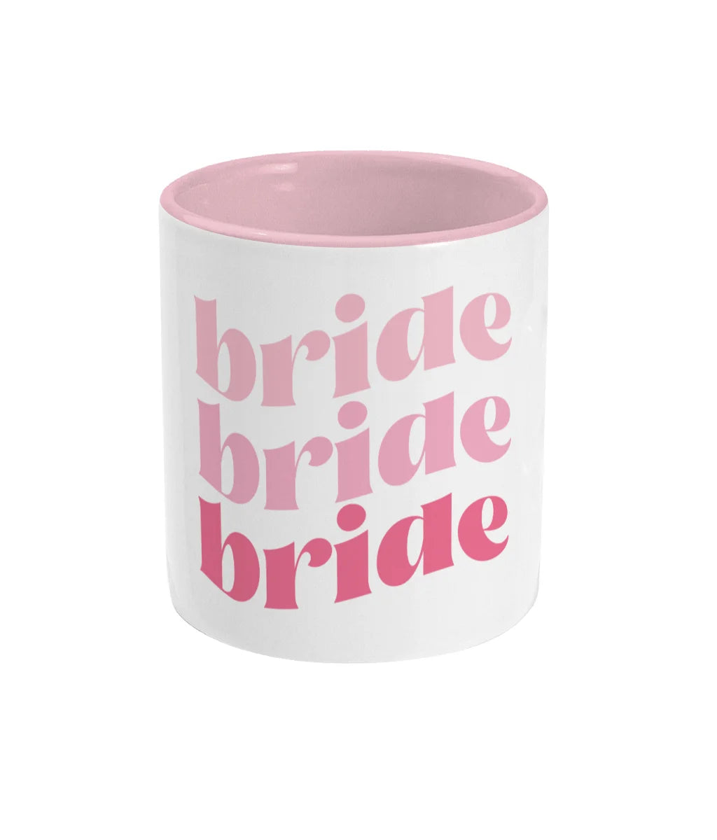 Bride Mug | Pink Bridal Gift The Hen Planner