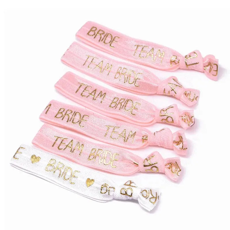 6/11pcs Team Bride Bachelorette Party Bracelet Bride To Be Decoration Accessories Hen Party Wedding Bridal Shower Supplies The Hen Planner