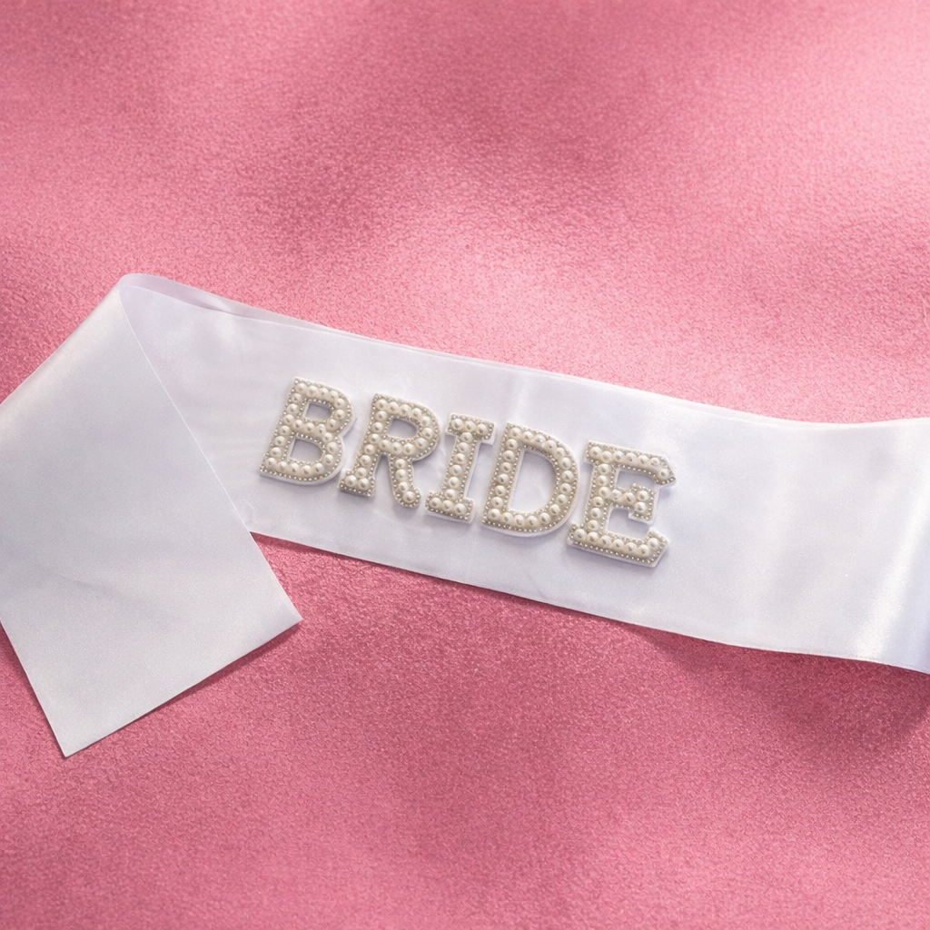 Bride to Be Rhinestone Sash