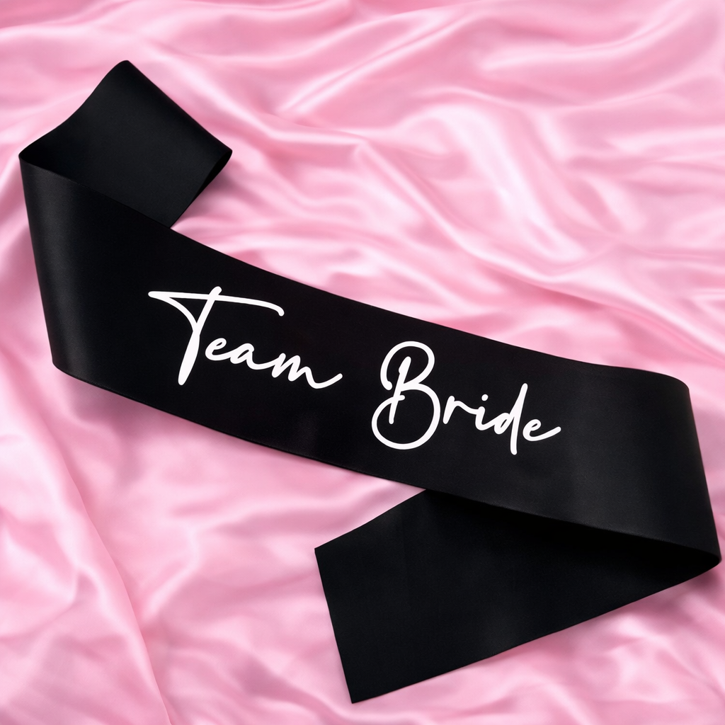 Bride To Be, Team Bride or Bride Squad Sash – Hen Party Sash