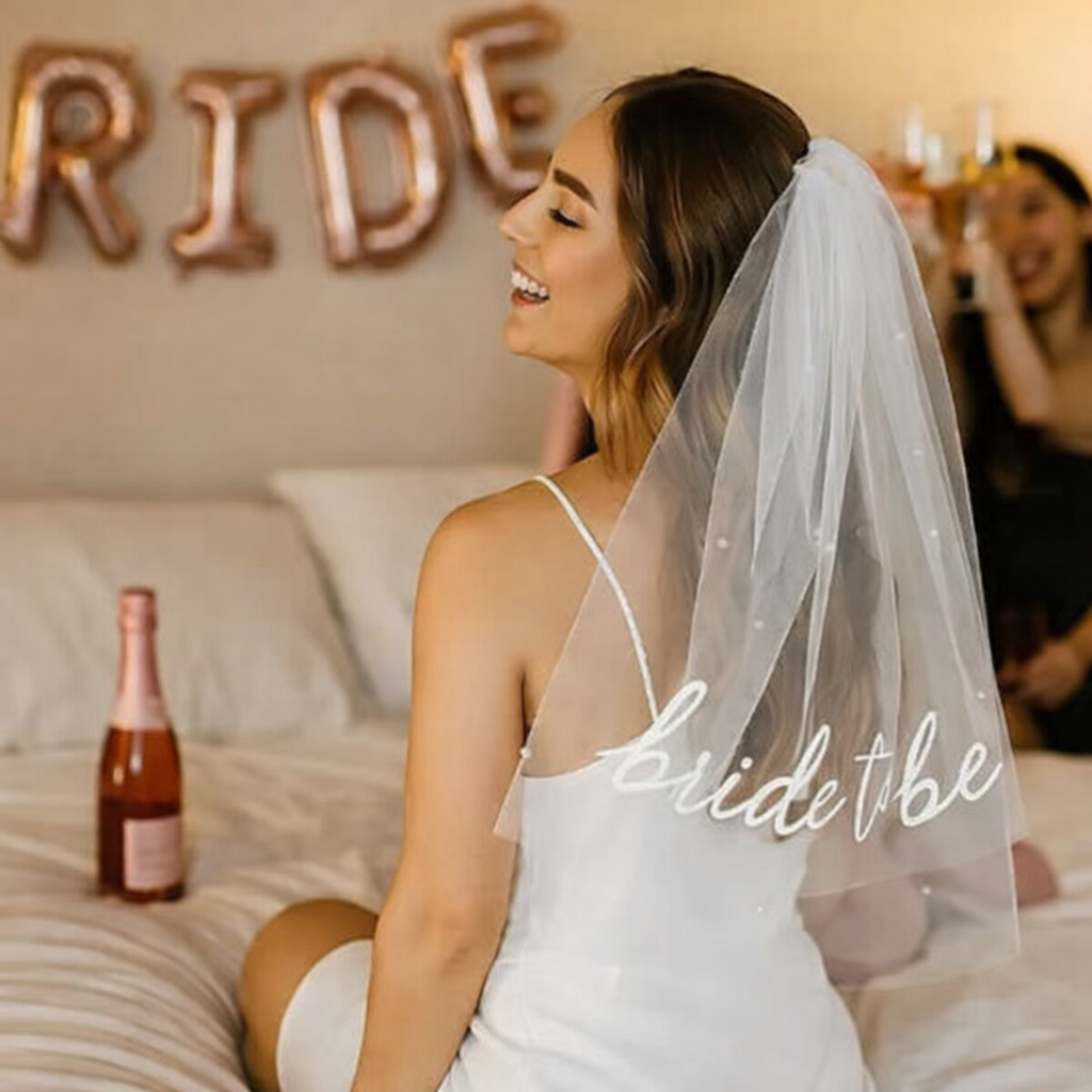 Bride to Be Pearl Veil