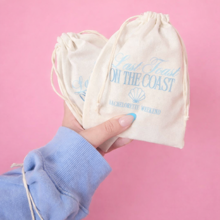 Last Toast on the Coast Hangover Bags - 5 Pack - The Hen Planner