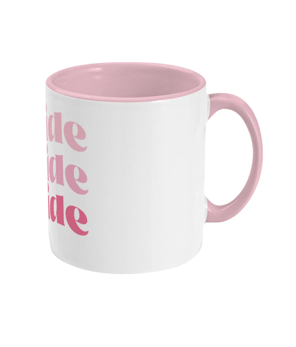 Bride Mug | Pink Bridal Gift The Hen Planner