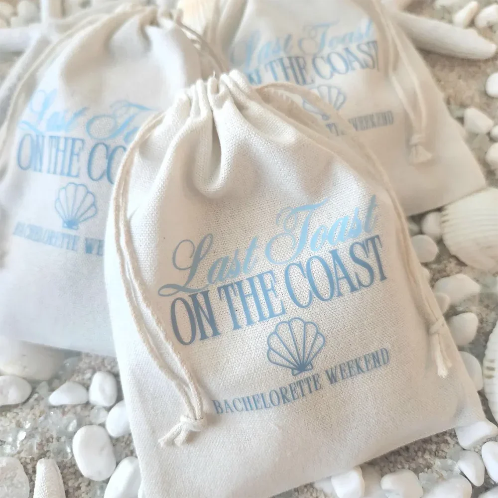 Last Toast on the Coast Hangover Bags - 5 Pack - The Hen Planner