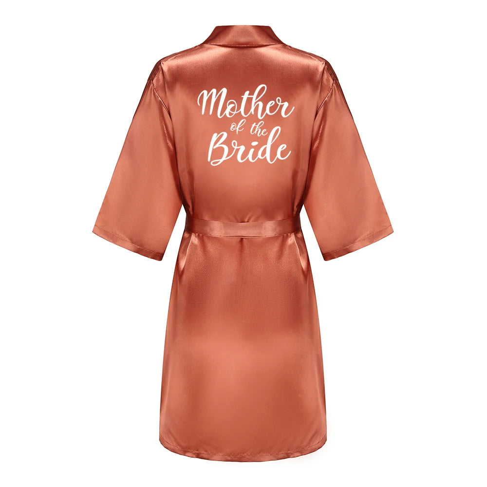 Bride & Bridesmaid Satin Robes