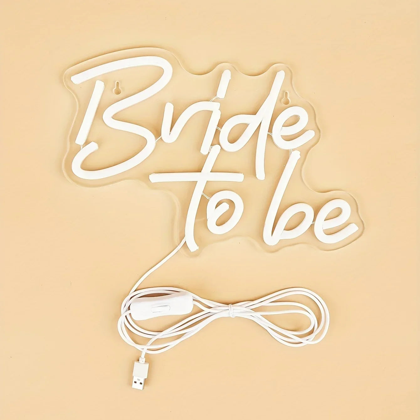 Bride To Be LED Neon Sign, LED Neon Light, For Wedding Birthday Party Holiday Man Cave Bar Bedroom Game Room Home Wall Decor The Hen Planner
