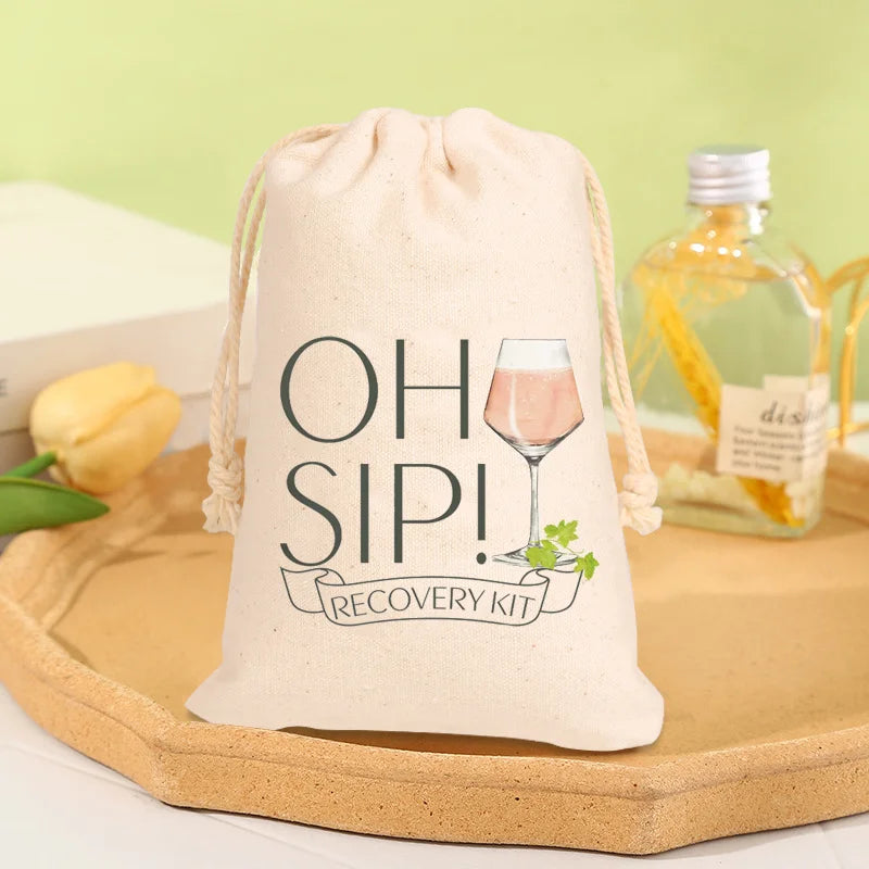 Set of 5 “Oh Sip!” Hangover Bags - The Hen Planner