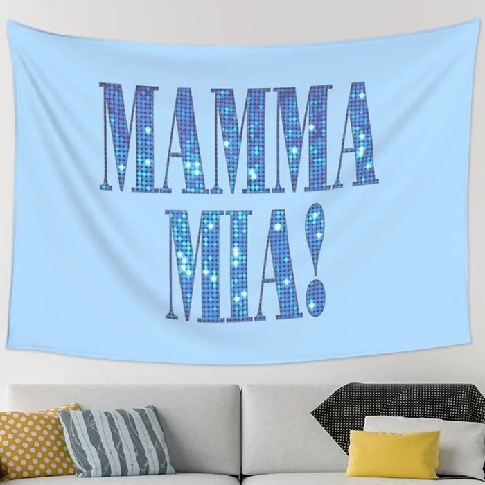 Mamma Mia Disco Party Tapestry Backdrop