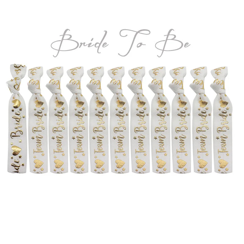 Bride To Be Hen Party Wristbands – Set of 11
