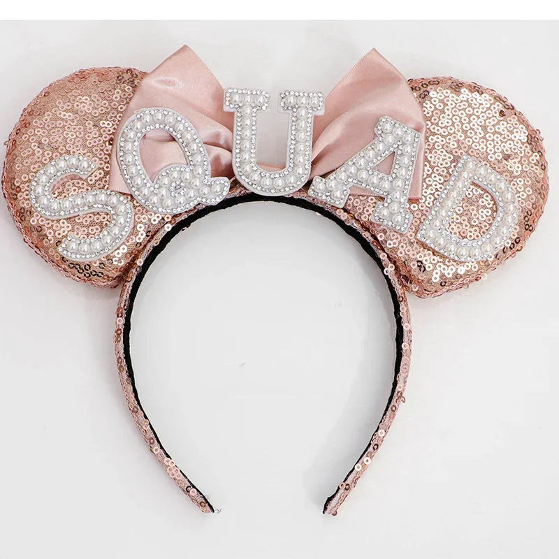 Bride or Squad Mouse Ear Headband - The Hen Planner