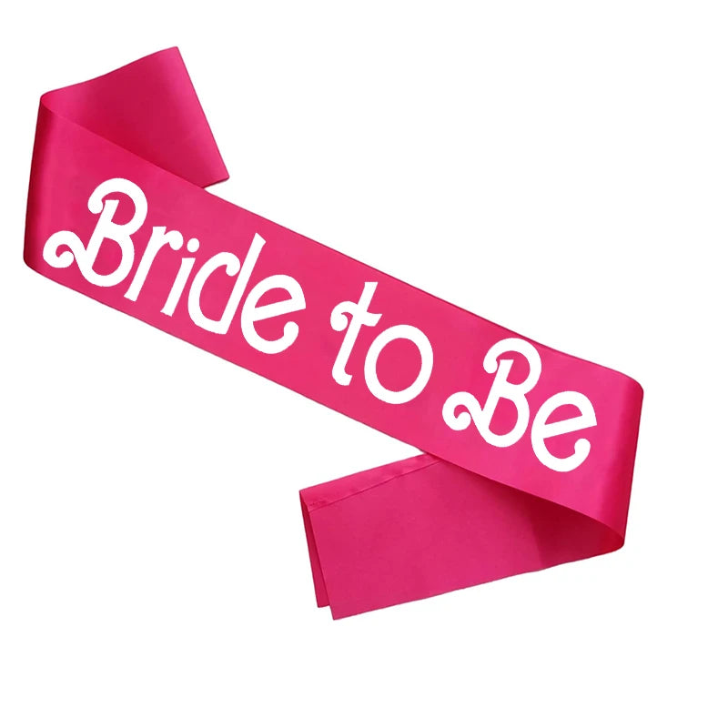 Bride To Be Hot Pink Hen Party Sash
