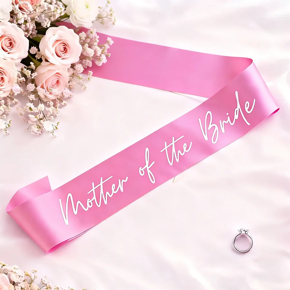 Team Bride Bachelorette Party Sash Pink White Hens Party Sash Bridesmaid Gift For Bridal Squad Bachelorette Party Accessory The Hen Planner
