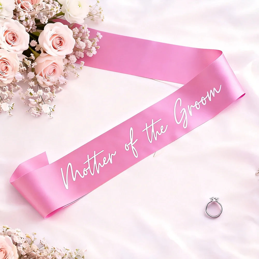 Team Bride Bachelorette Party Sash Pink White Hens Party Sash Bridesmaid Gift For Bridal Squad Bachelorette Party Accessory The Hen Planner