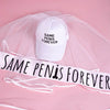Bride Sash Hat with Veil Same Penis Forever Hen Party Accessory