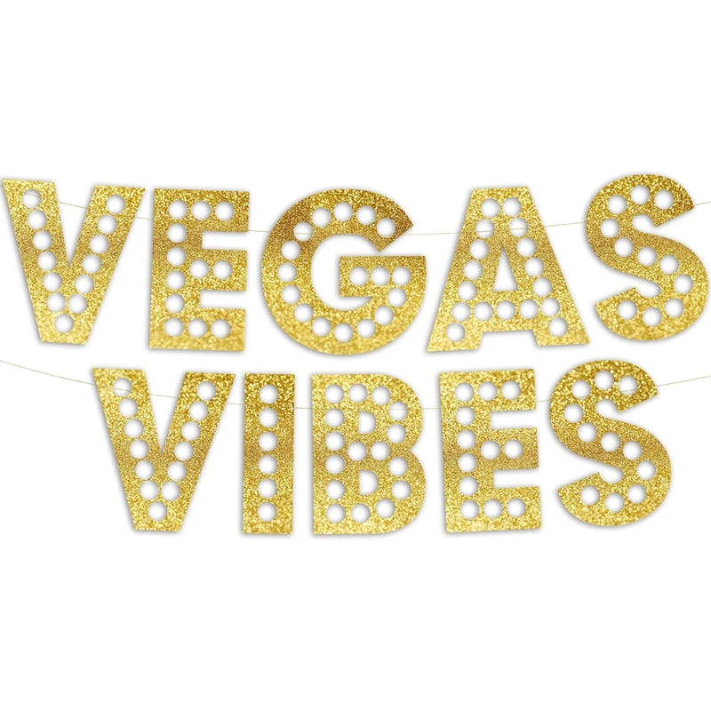 Vegas Vibes Banner | Casino Night & Vegas Theme
