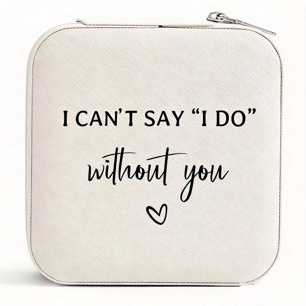 Bridesmaid Travel Jewellery Case | Proposal Gift