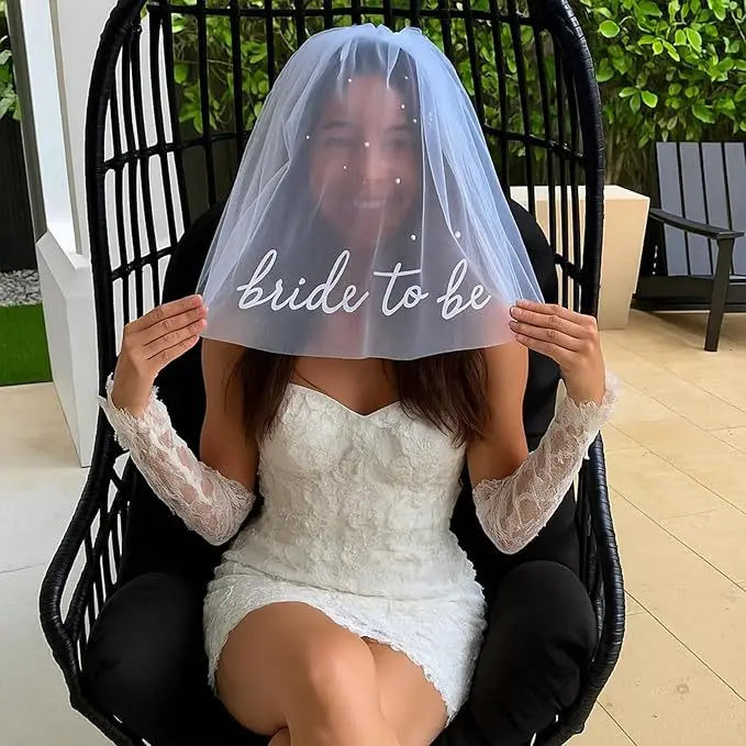 Bride to Be Pearl Veil