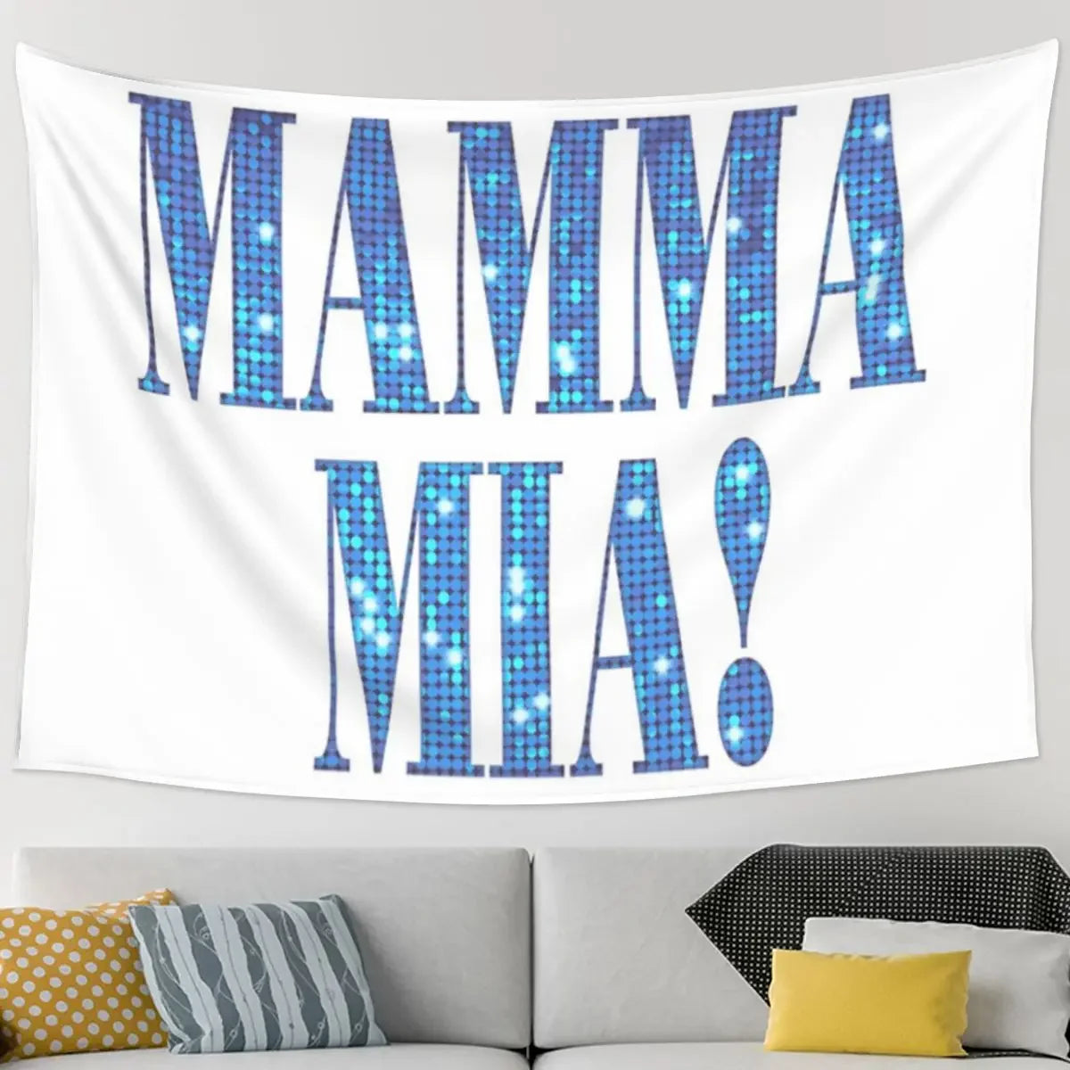 Mamma Mia Disco Party Tapestry Backdrop