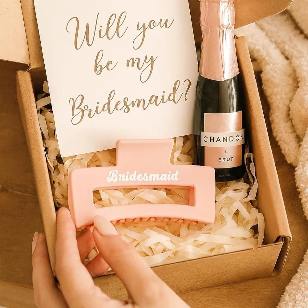 Bride, Bridesmaid & Maid of Honour Hair Claw Clips