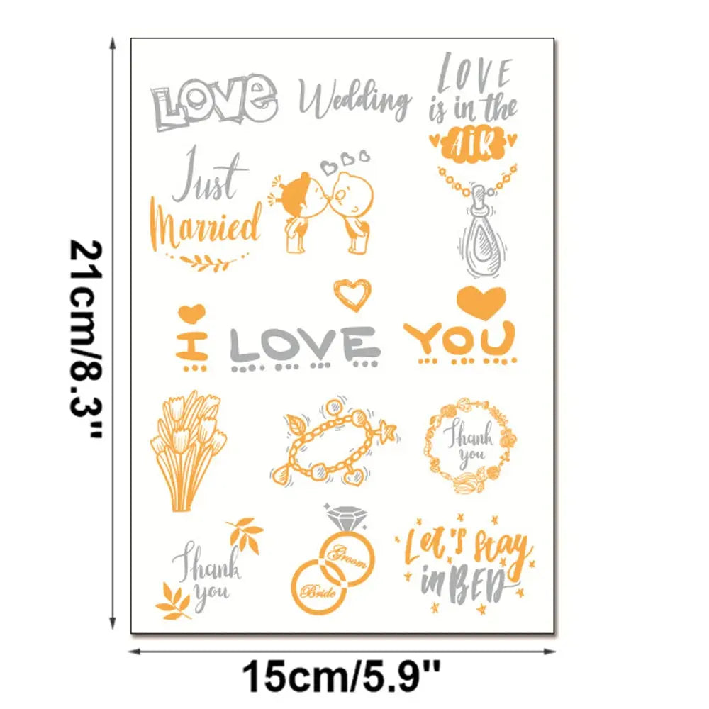 Bachelorette Party Temporary Tattoos Rose Gold Bride To Be Sticker Team Bride To Be Bridesmaid Wedding Hot Stamping Gifts Favors The Hen Planner