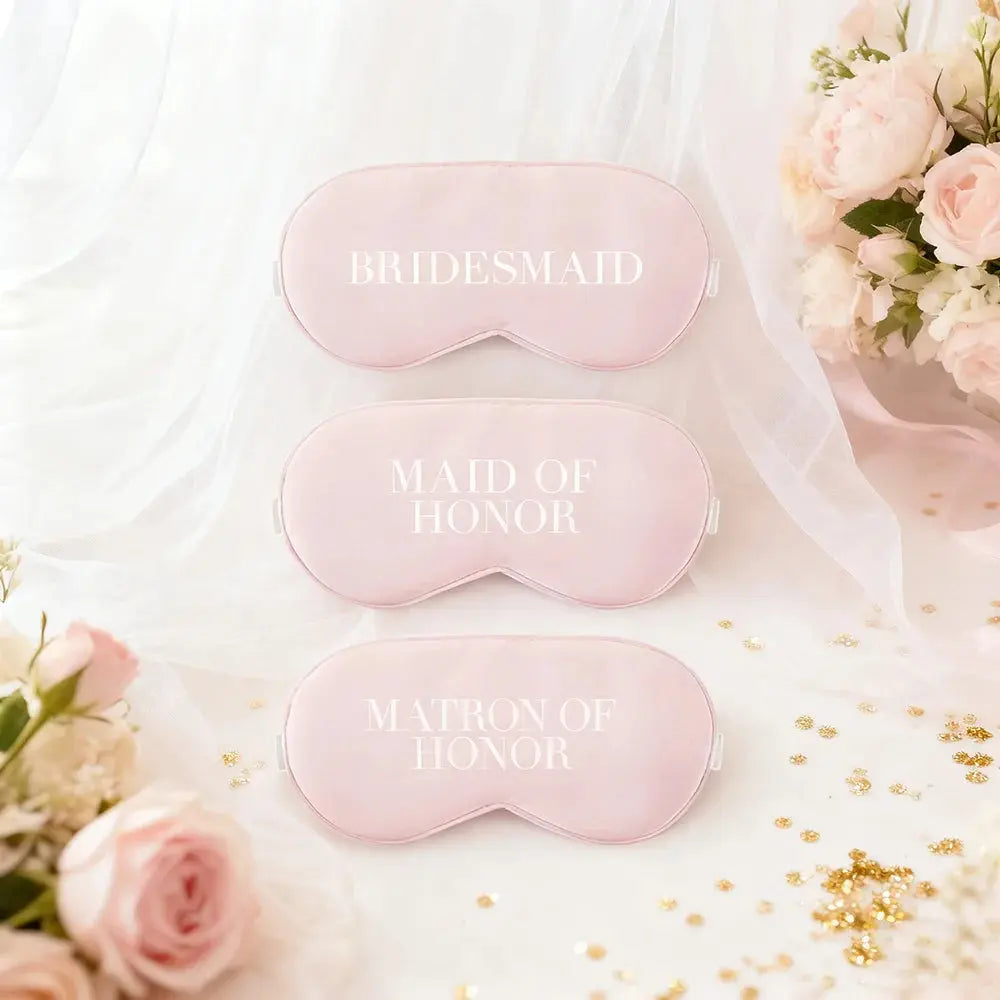 Bridesmaid Sleep Mask Bridesmaid Proposal Maid of Honor Gift Wedding Engagement Bachelorette Party Bridal Shower Gifts Favor The Hen Planner