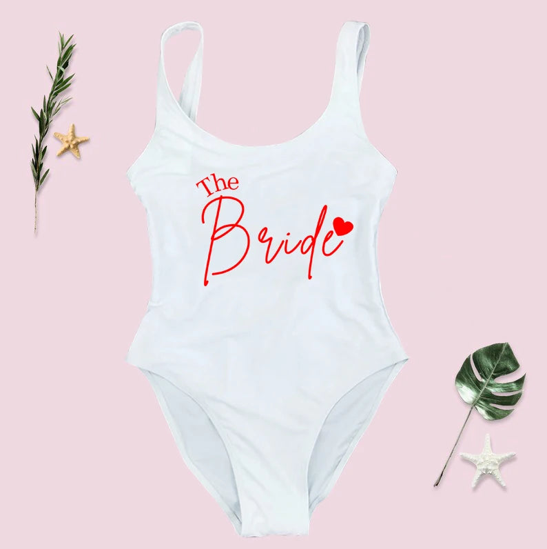 Bride & Team Bride One-Piece Swimsuit