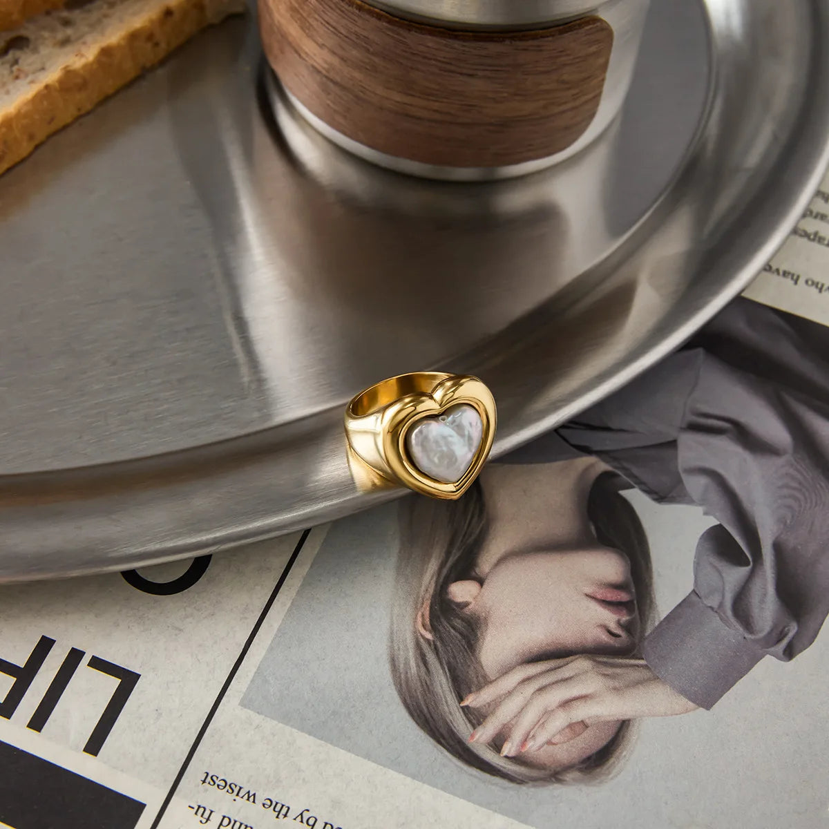 Heart Statement Ring - The Hen Planner