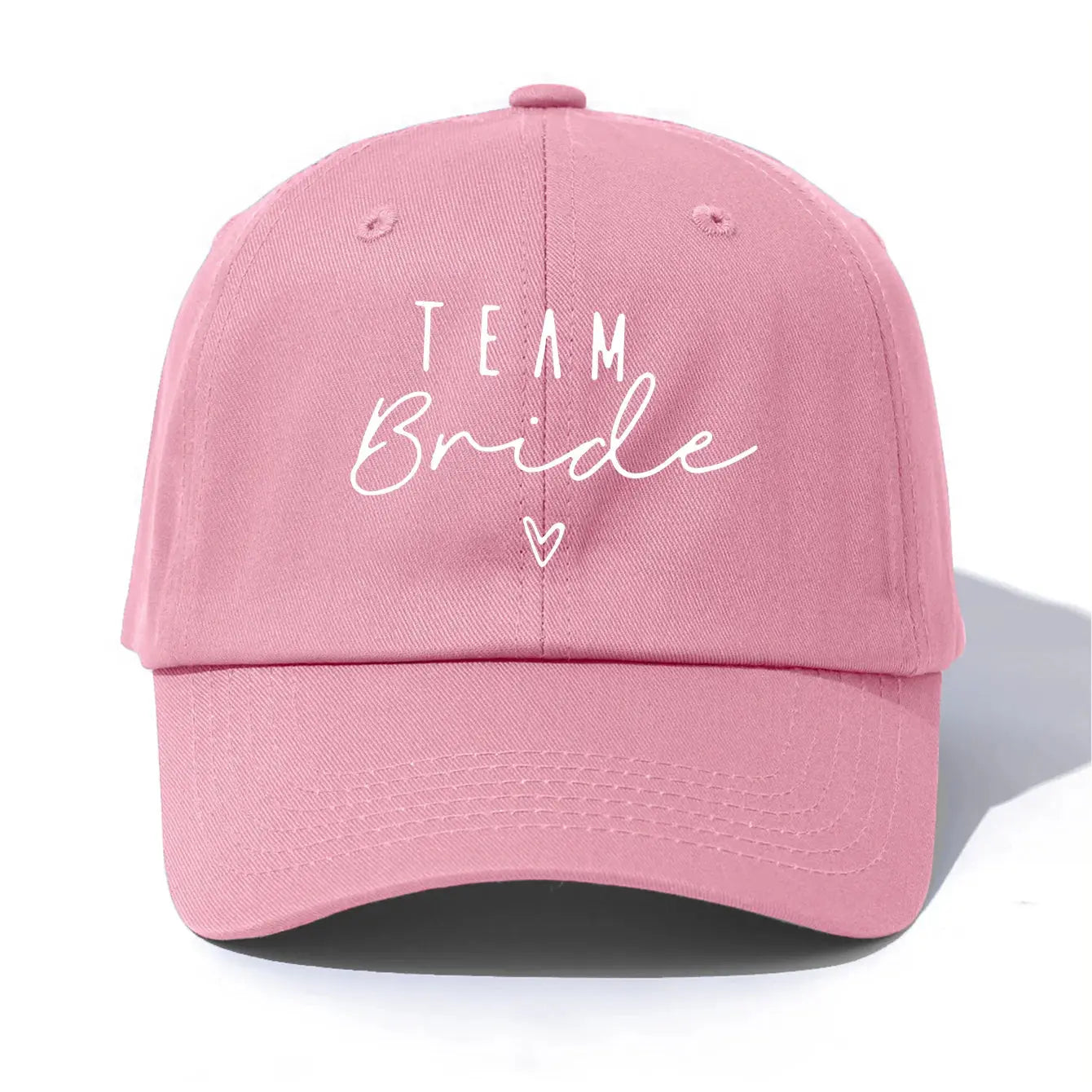 1pc Team Bride Print  Baseball Cap for Adults,  Minimalist Retro Style Casual Soft Adjustable Dad Hat, Perfect As Gift The Hen Planner