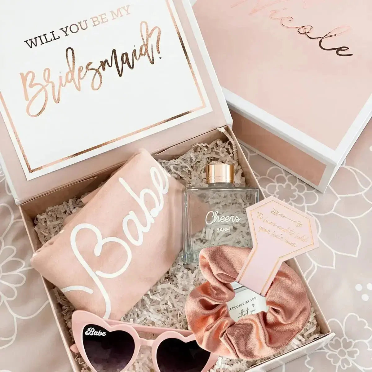 6pcs satin bridesmaid proposal gift headbands and scrunchies bachelorette party gifts satin bridesmaid gifts for wedding parties The Hen Planner