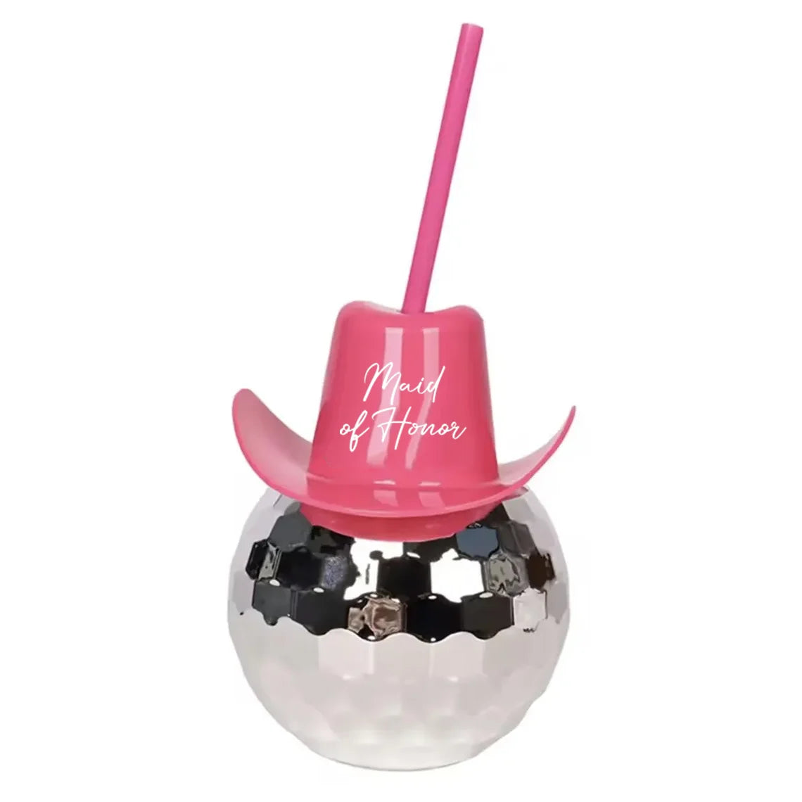 Maid of Honor Disco Ball Cup