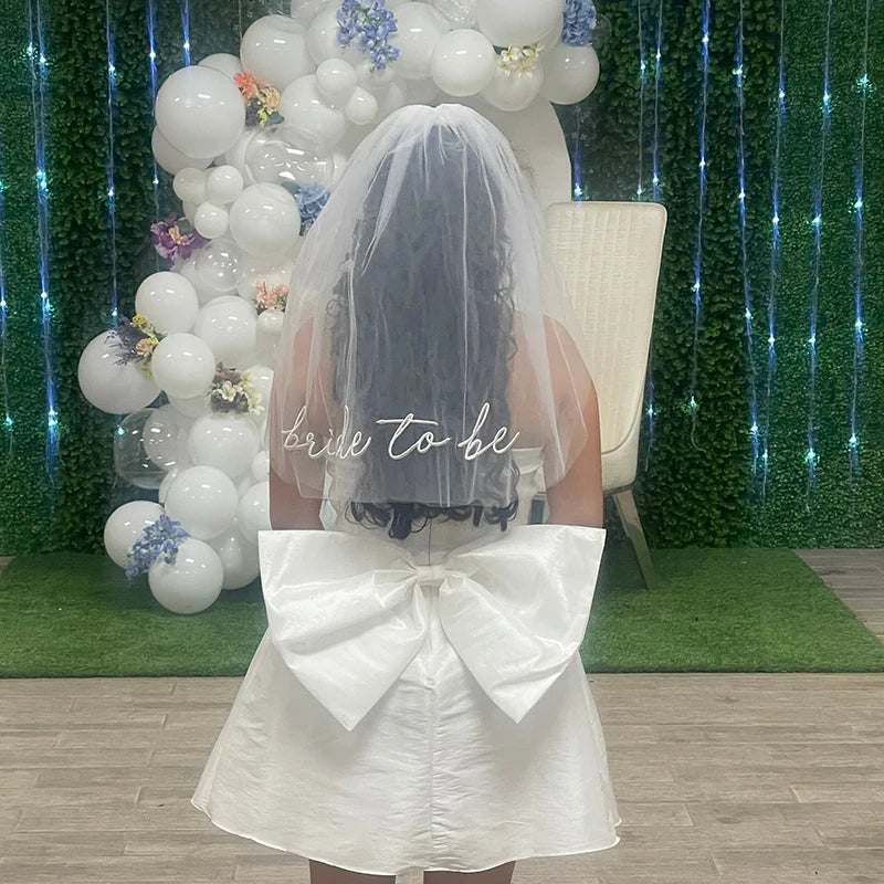 Bride to Be Embroidered Headband