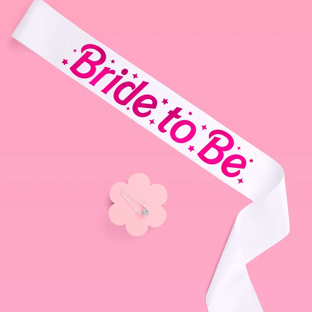 Hot Pink Bride To Be Hen Party Sash