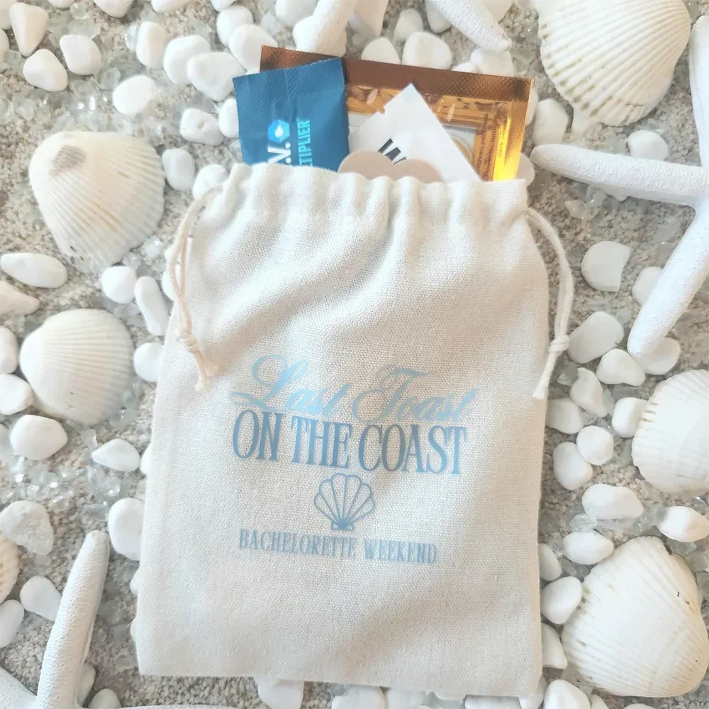 Last Toast on the Coast Hangover Bags - 5 Pack - The Hen Planner