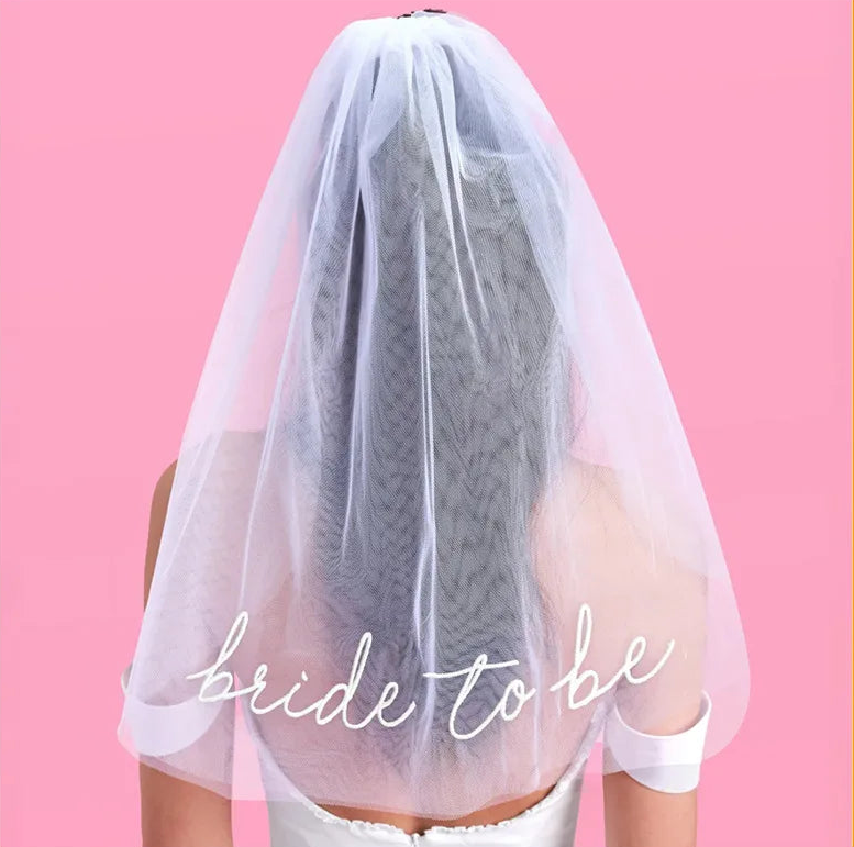 Bride to Be Embroidered Headband