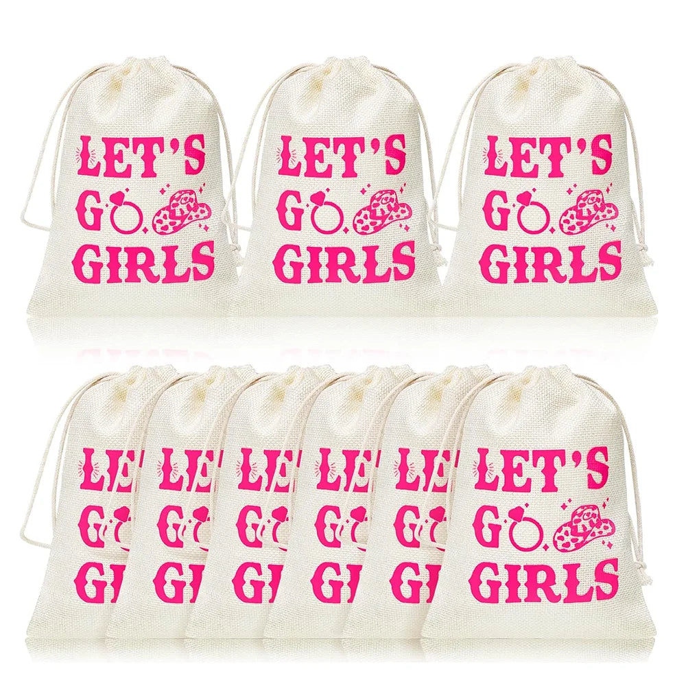 “Let’s Go Girls” Hangover Bags – Sets of 5, 10 or 20