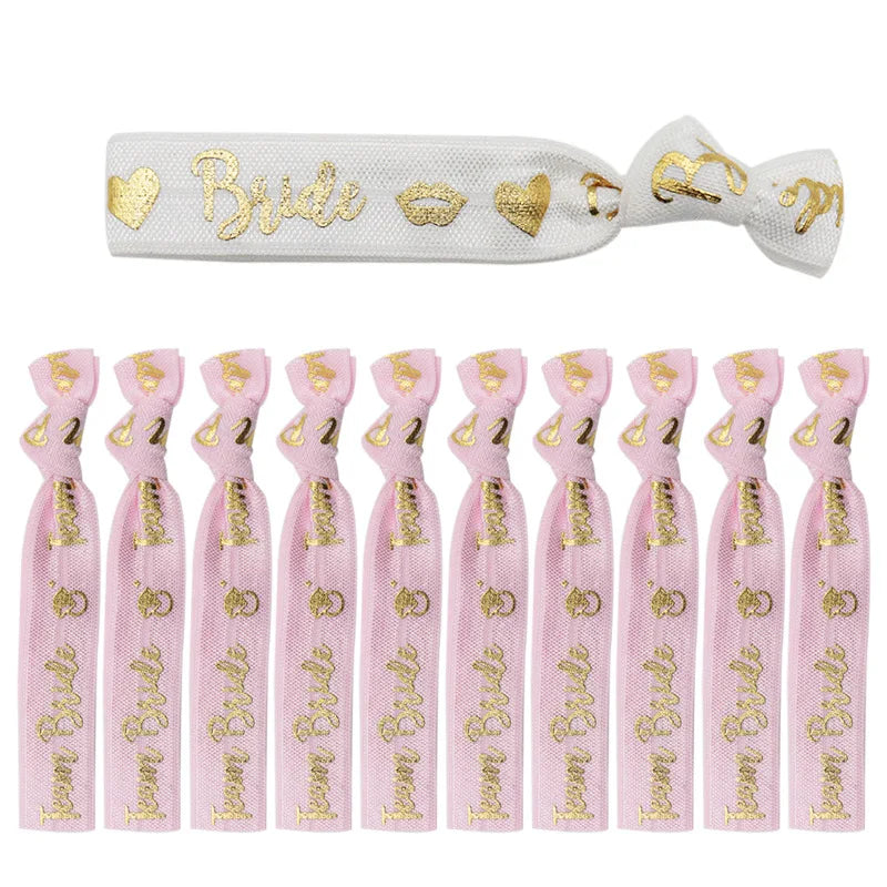 Bride To Be Hen Party Wristbands – Set of 11