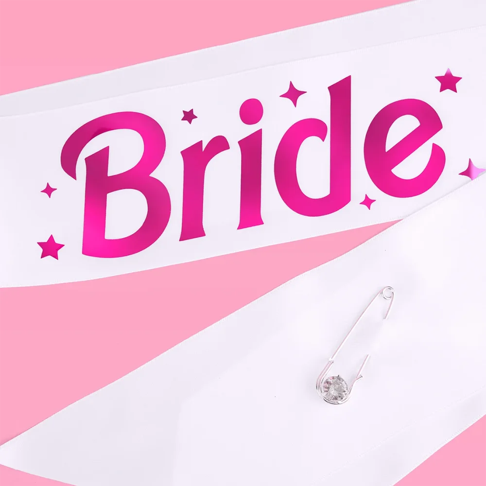 Hot Pink Bride To Be Hen Party Sash