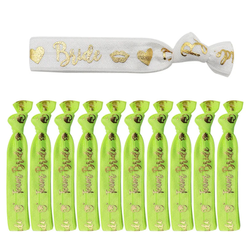Bride To Be Hen Party Wristbands – Set of 11