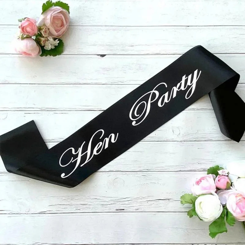 Bride & Bridal Party Sashes