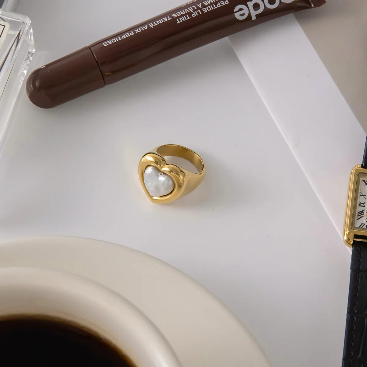 Heart Statement Ring - The Hen Planner