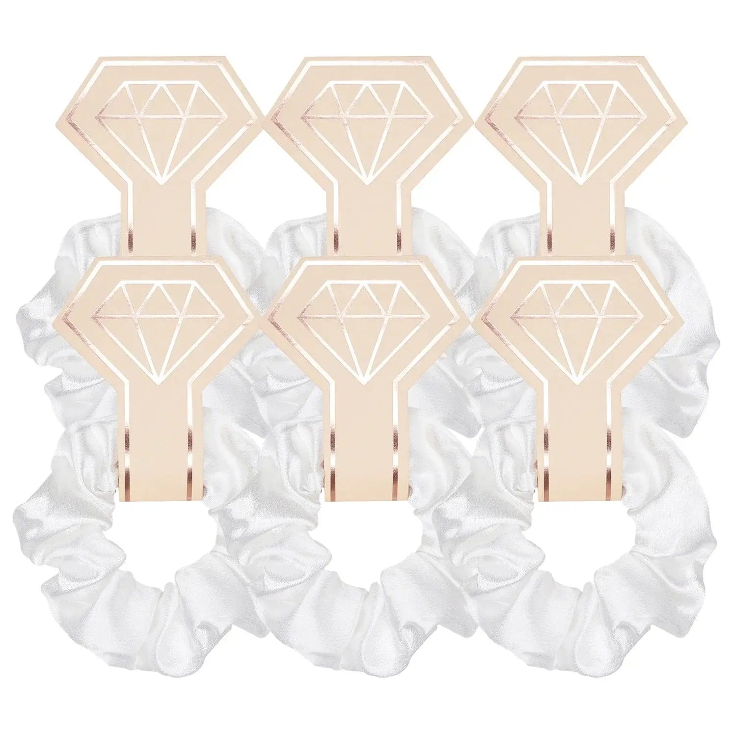 6pcs satin bridesmaid proposal gift headbands and scrunchies bachelorette party gifts satin bridesmaid gifts for wedding parties The Hen Planner