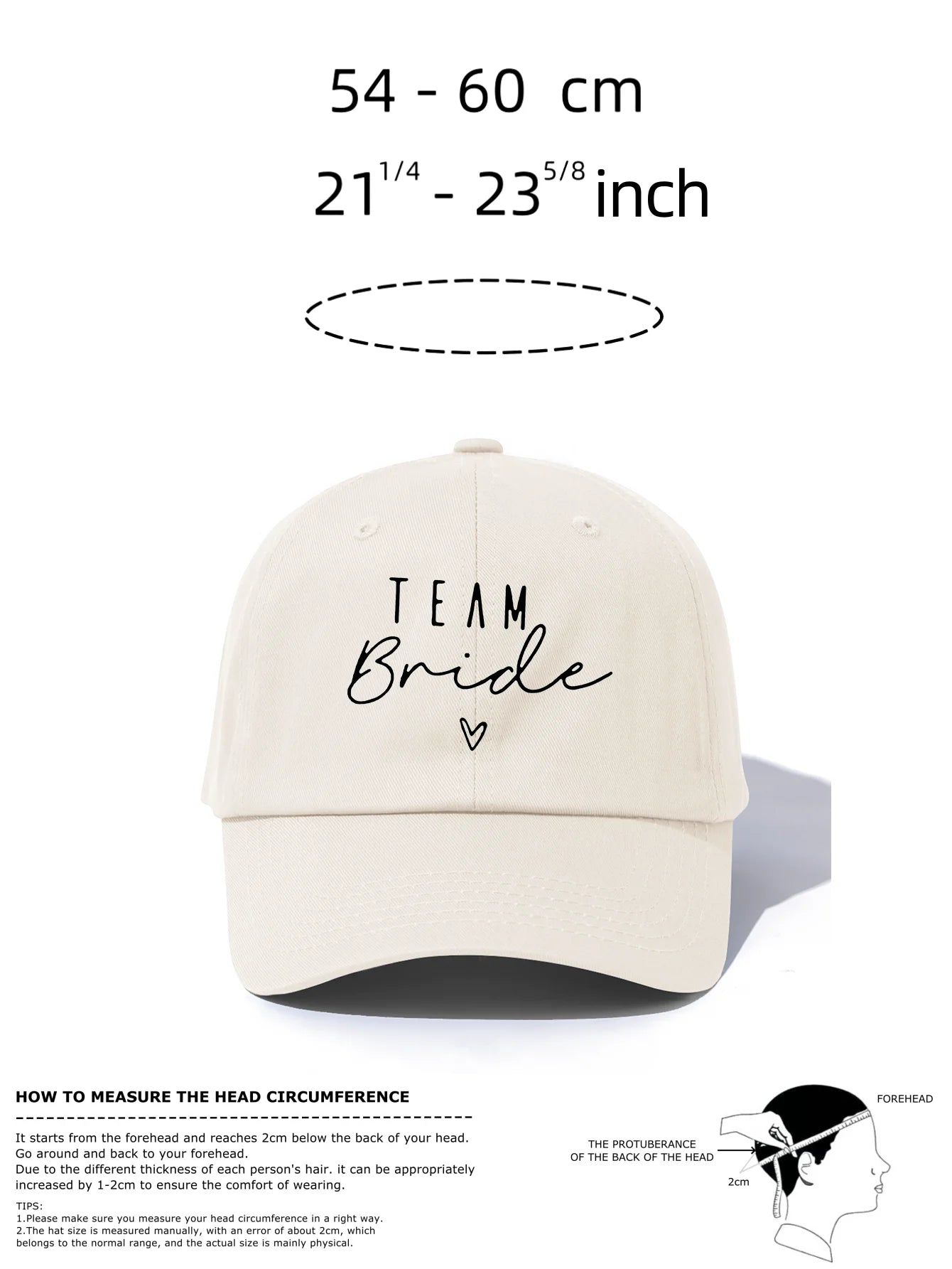 Team Bride Baseball Cap | Hen Party Bride Tribe Hat