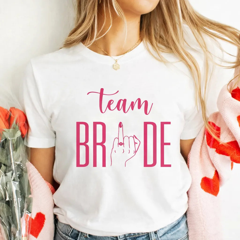 Team Bride & Future Bride T-Shirt | Bride Tribe Top